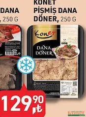 KONET PİŞMİŞ DANA DÖNER 250 G KONET PİŞMİŞ DANA DÖNER 250 G